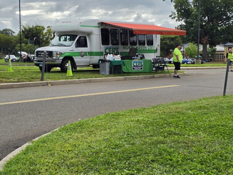 ERV-111 Parked beside the Event Grounds