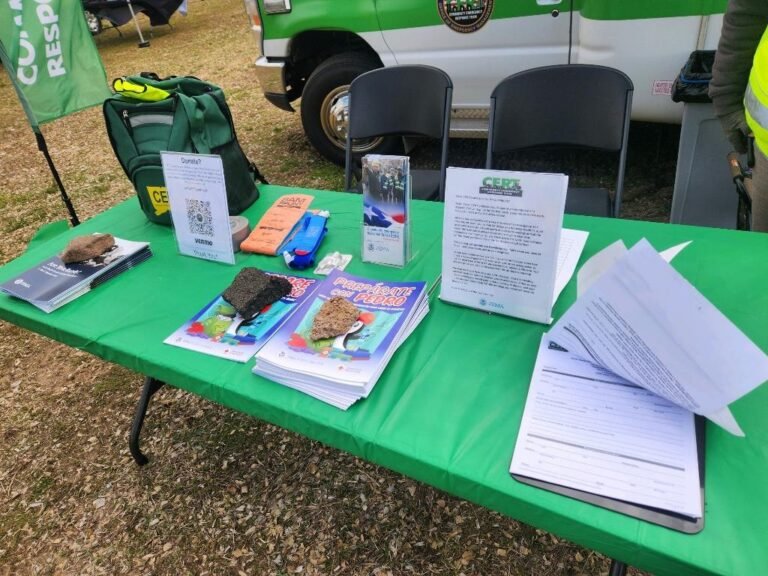 Preparedness Materials Displayed beside ERV-111