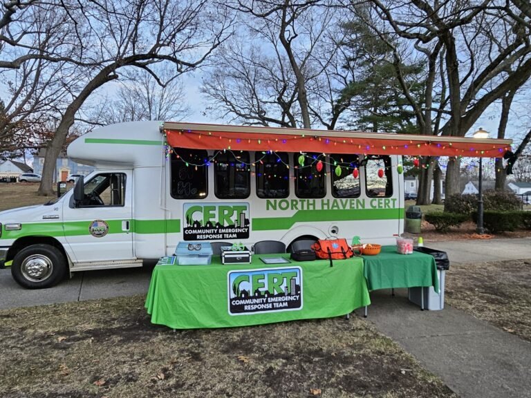 ERV-111 with Its Awning and Outreach Display