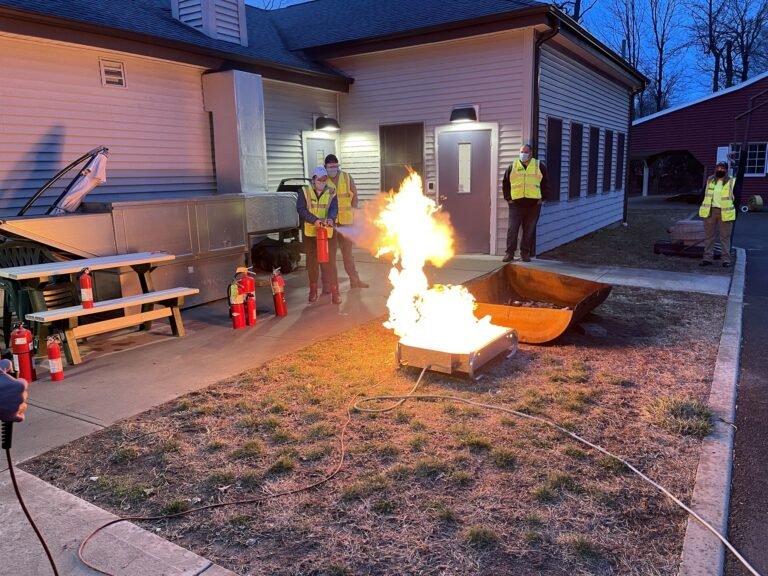 Fire-Extinguisher Training — 1