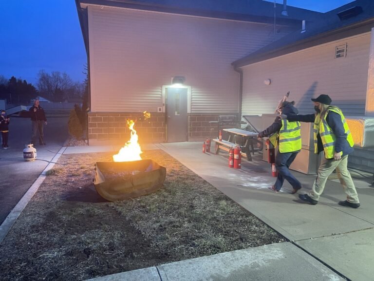 Fire-Extinguisher Training — 3