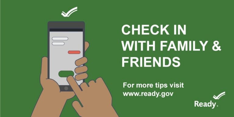 Check In with Family and Friends